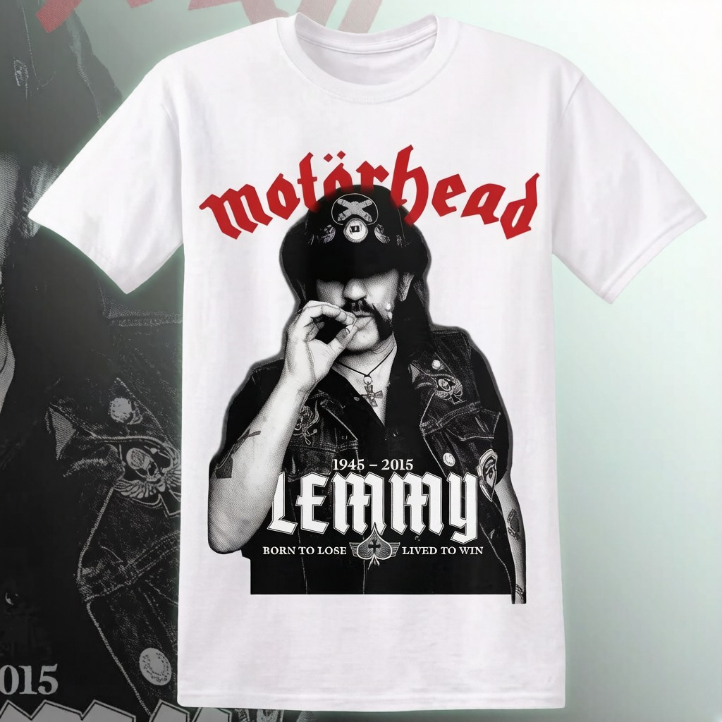 Streetwear Clothing Brands - MOTÖRHEAD LEMMY T-Shirt Men Women Short
