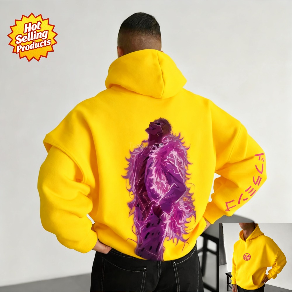 One Piece Hoodie Donquixote Do - مراجعة Streetwear Brand Y2K وسعره