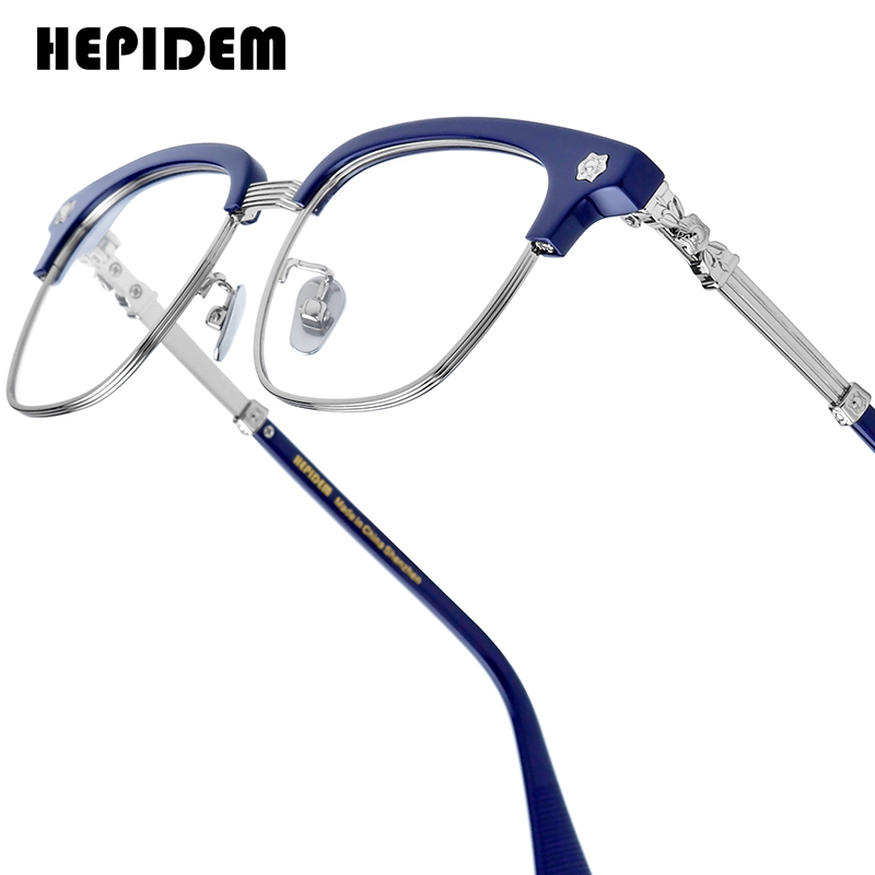 FONEX HEPIDEM Acetate Eyeglass - مراجعة Chrome Hearts Ring وسعره