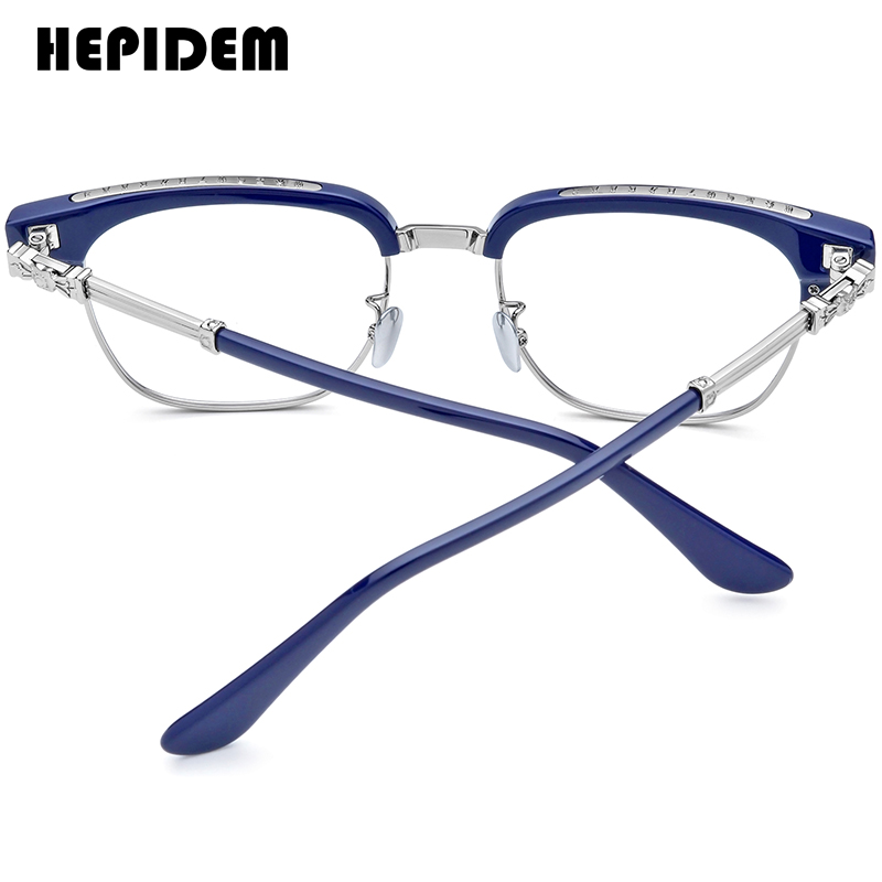 FONEX HEPIDEM Acetate Eyeglass - مراجعة Chrome Hearts Ring وسعره