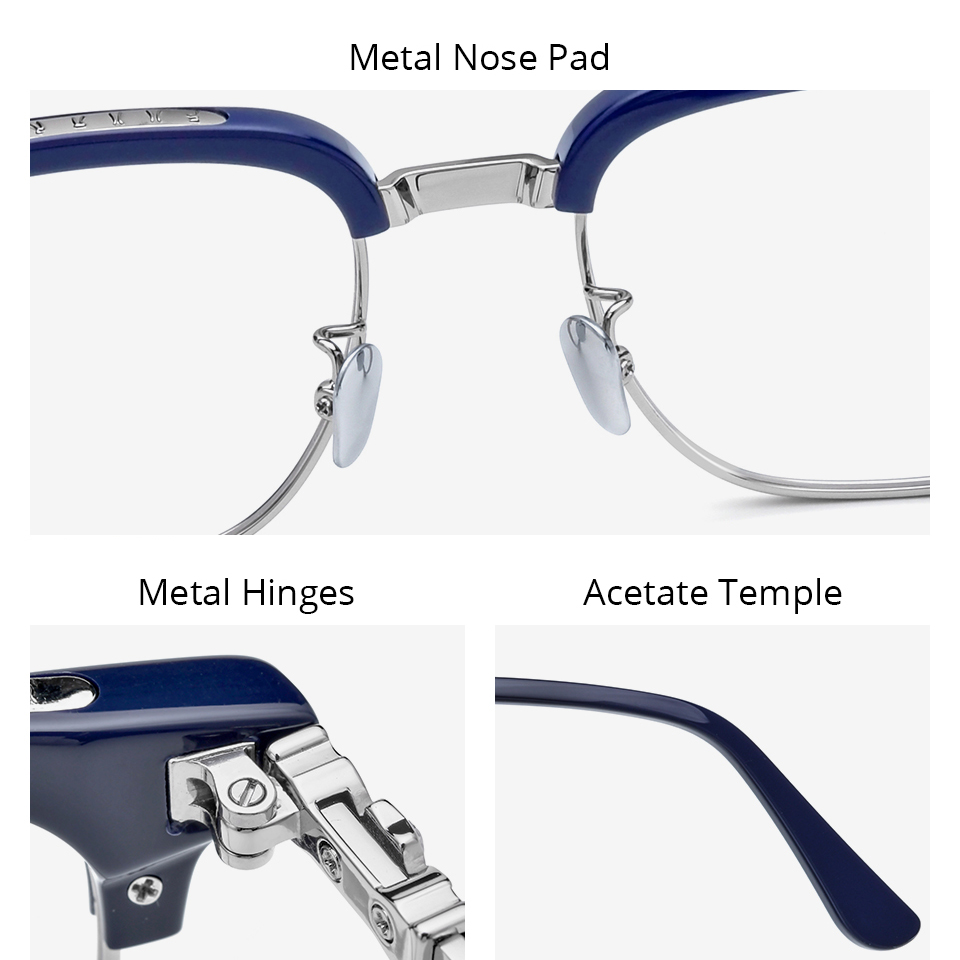 FONEX HEPIDEM Acetate Eyeglass - مراجعة Chrome Hearts Ring وسعره