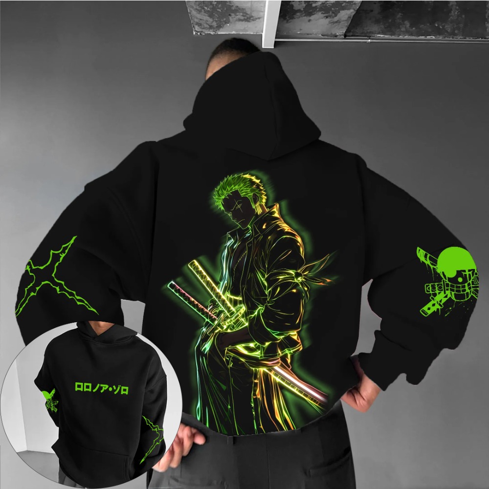 ONE PIECE Men's Hoodie Sweater - مراجعة Streetwear Brand Y2K وسعره