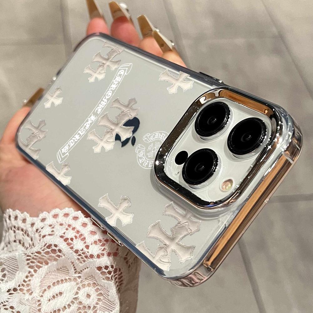 INS Cross Phone Case FOR IPhon - مراجعة Chrome Hearts Ring وسعره