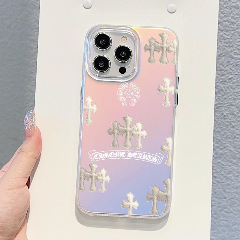 INS Cross Phone Case FOR IPhon - مراجعة Chrome Hearts Ring وسعره