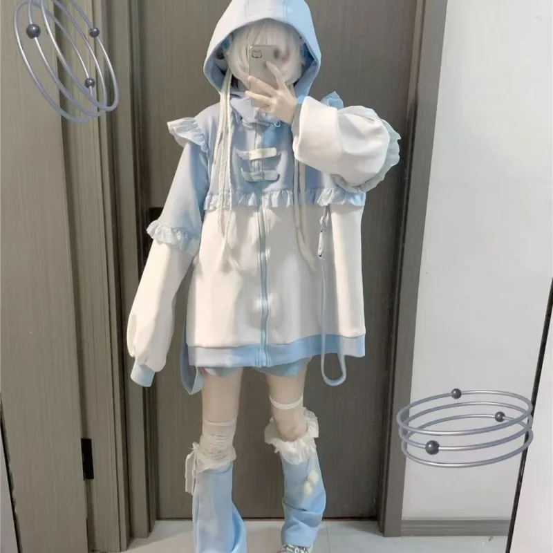 Harajuku Zipper Hoodie Coat Wo - مراجعة Streetwear Brand Y2K وسعره