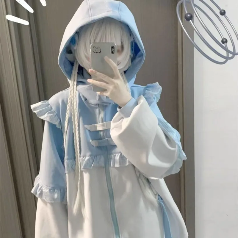 Harajuku Zipper Hoodie Coat Wo - مراجعة Streetwear Brand Y2K وسعره