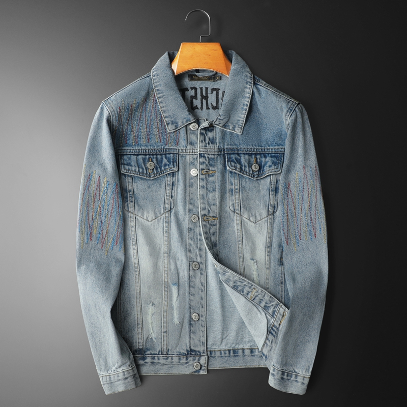 Brand Vintage Washed Denim Jac - مراجعة Streetwear High End Brand وسعره