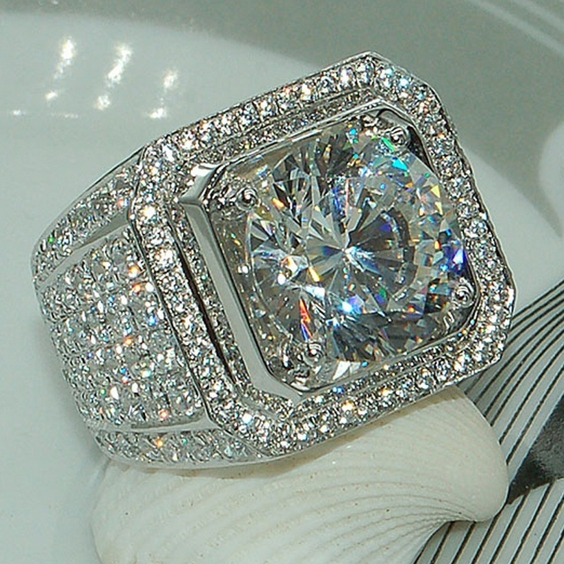Luxury 925 Sterling Silver Rin - مراجعة Chrome Hearts Ring وسعره