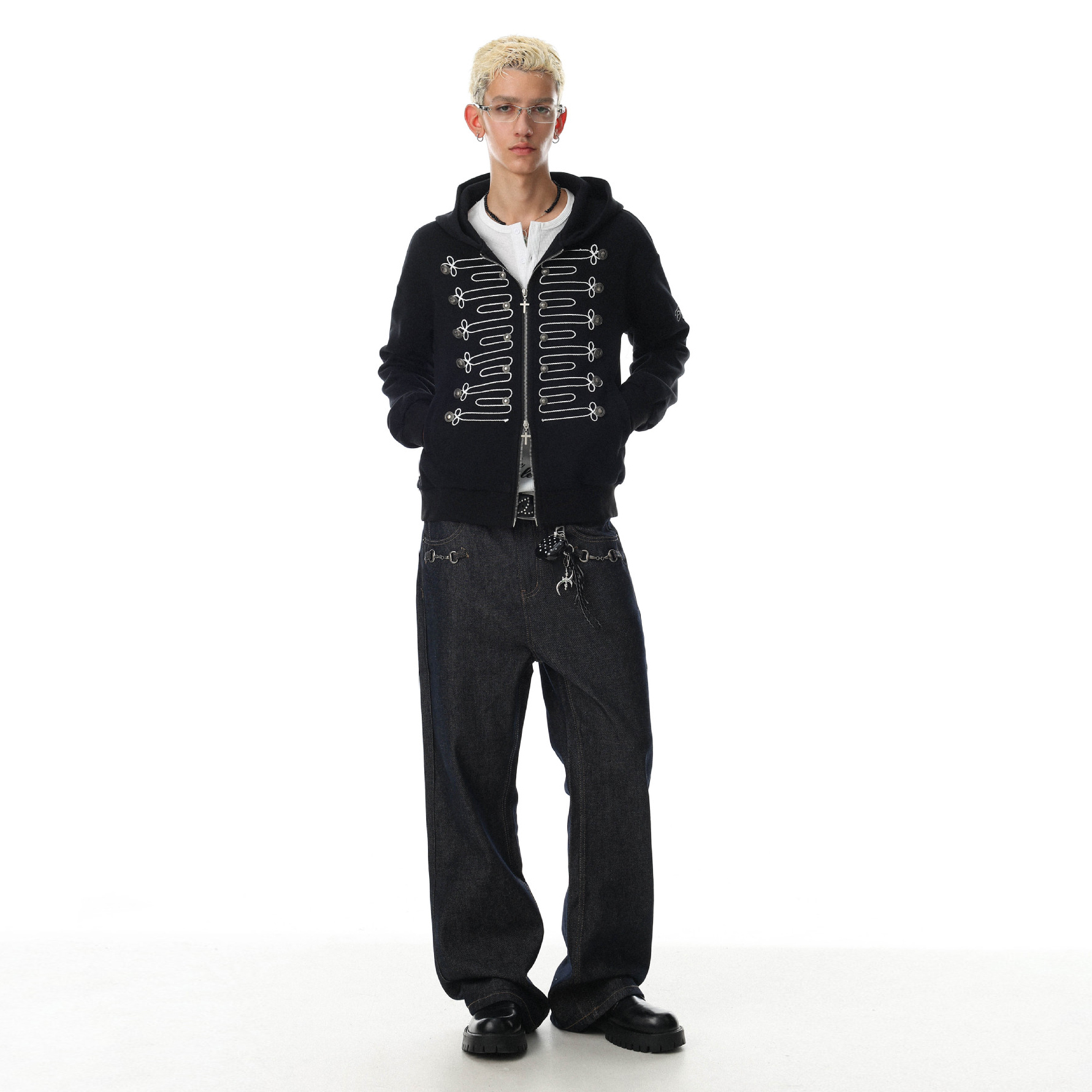 Men Women Streetwear Zip Up Ho - مراجعة Streetwear Brand Hoodies وسعره