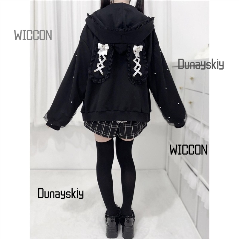 Jirai Kei Japanese Bunny Hoodi - مراجعة Streetwear Brand Y2K وسعره