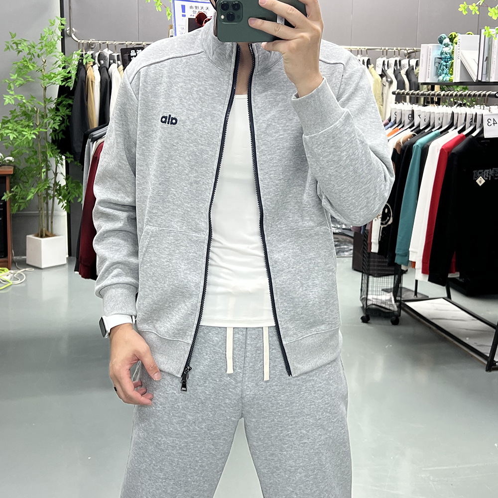 Men's Cardigan Sweatshirt Spor - مراجعة Streetwear Brand Hoodies وسعره