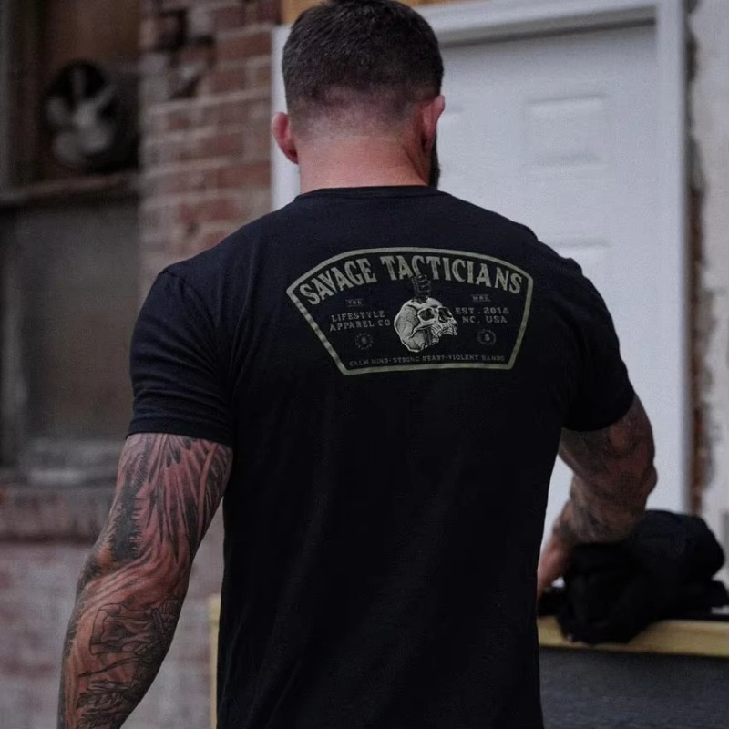 Fashion Brand Print Man T-shir - مراجعة Streetwear Clothing Brands وسعره