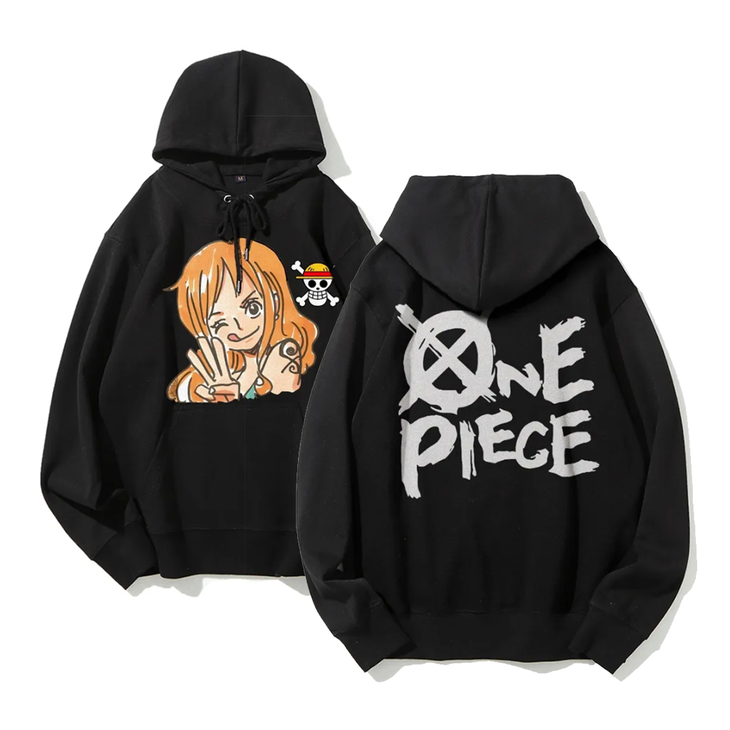 One Piece Nami Anime Hoodie Me - مراجعة Streetwear Brand Y2K وسعره