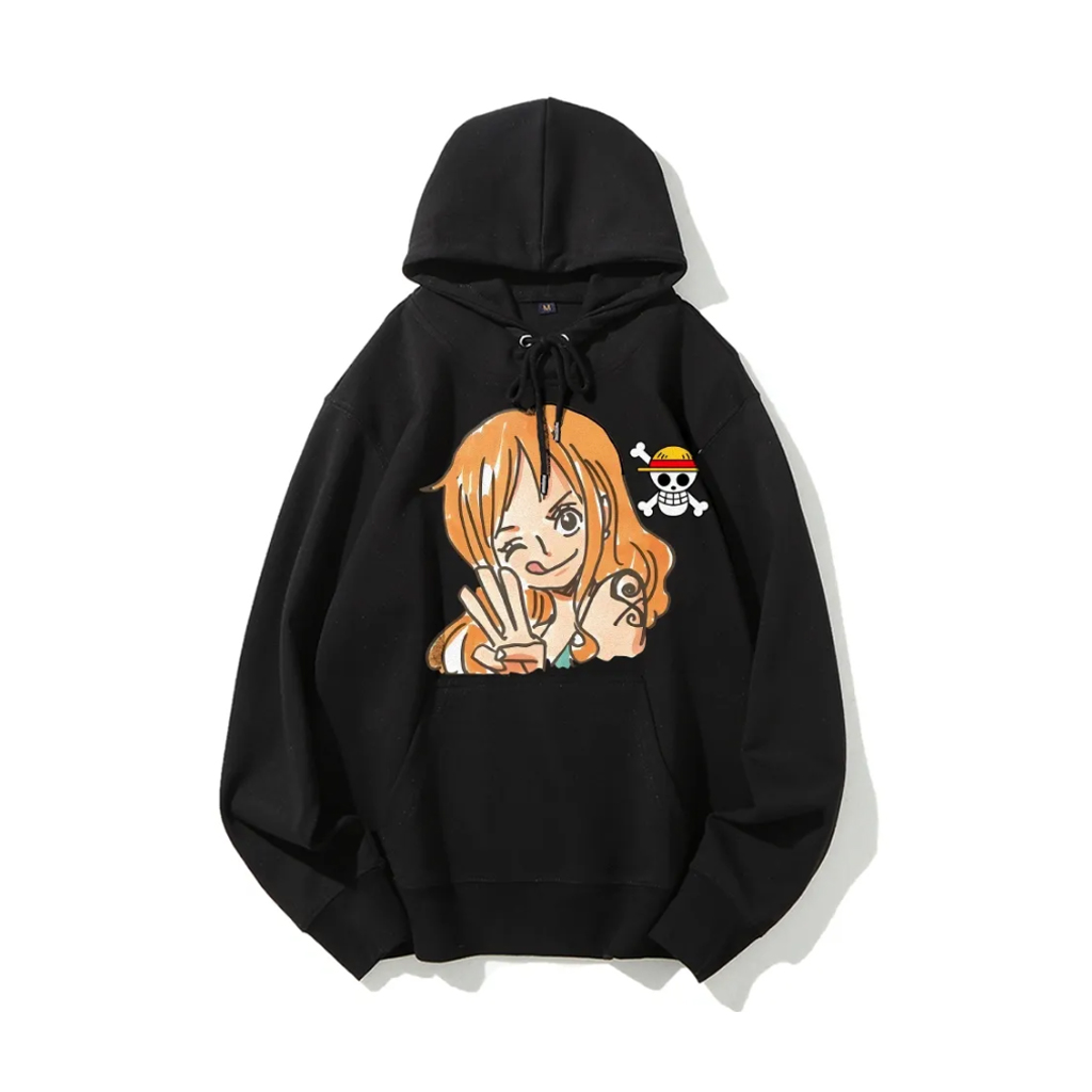 One Piece Nami Anime Hoodie Me - مراجعة Streetwear Brand Y2K وسعره