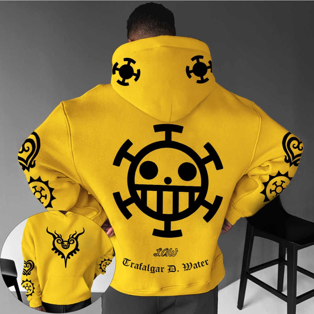 ONE PIECE Men's Hoodie Sweater - مراجعة Streetwear Brand Y2K وسعره