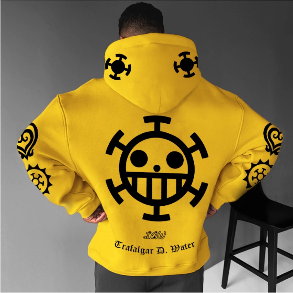 ONE PIECE Men's Hoodie Sweater - مراجعة Streetwear Brand Y2K وسعره