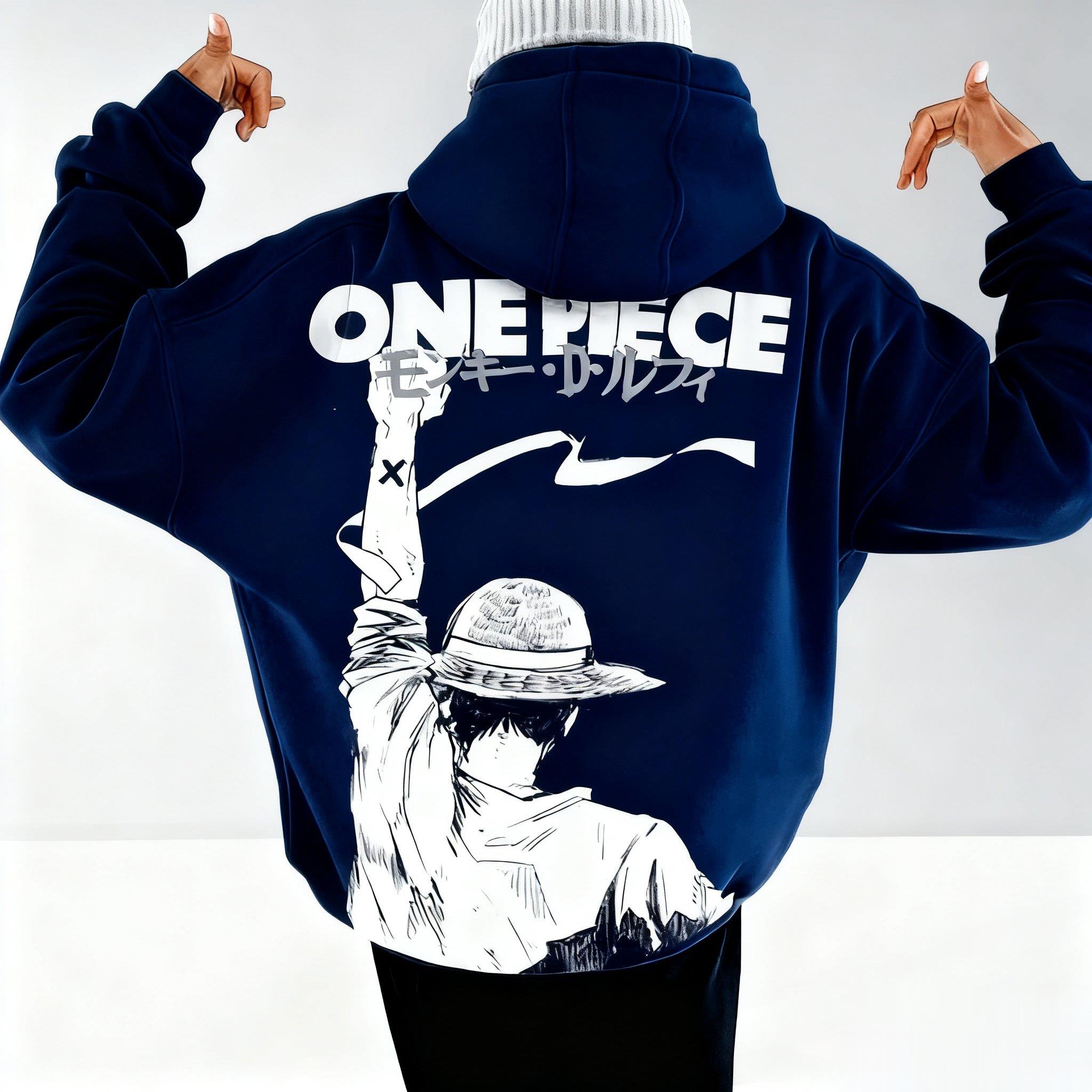 One Piece Anime Hoodie Men Wom - مراجعة Streetwear Brand Y2K وسعره