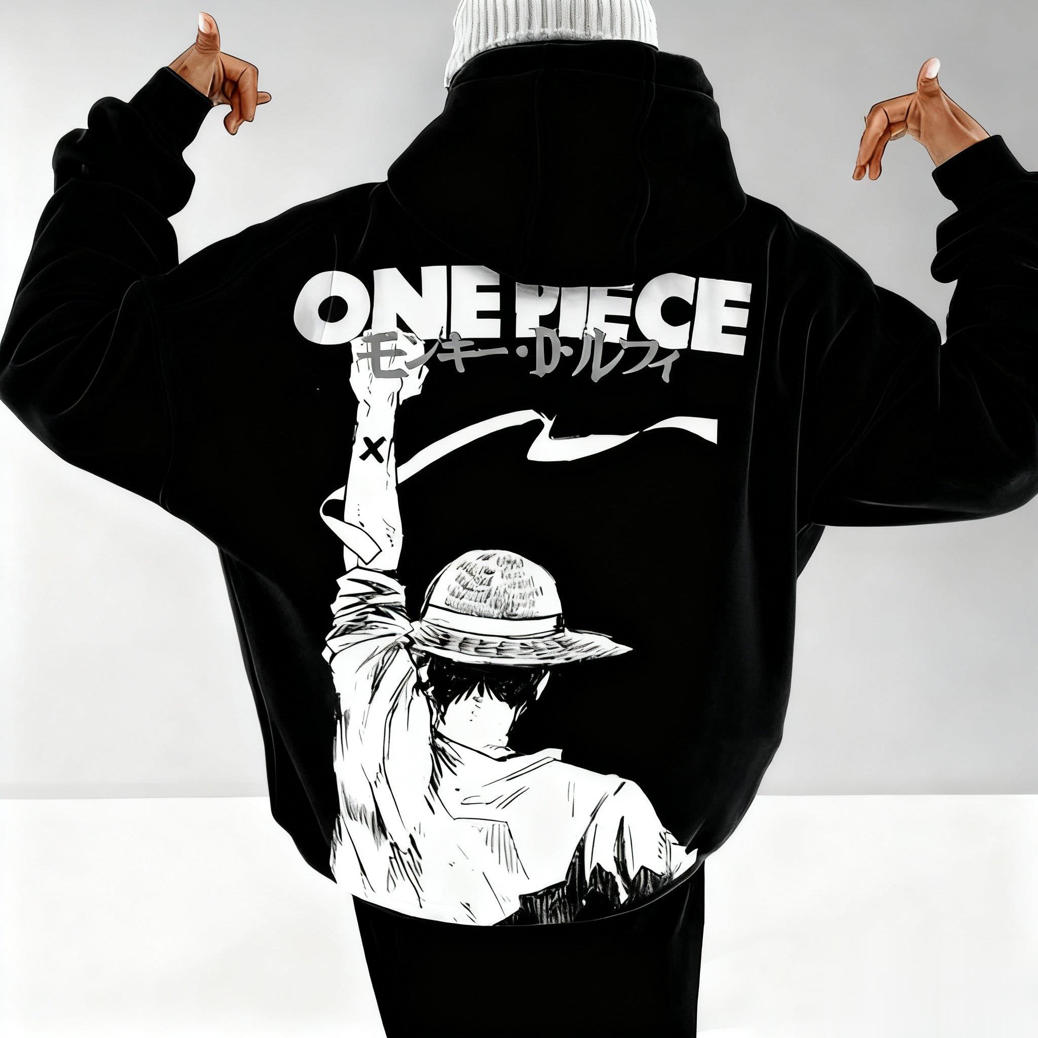 One Piece Anime Hoodie Men Wom - مراجعة Streetwear Brand Y2K وسعره