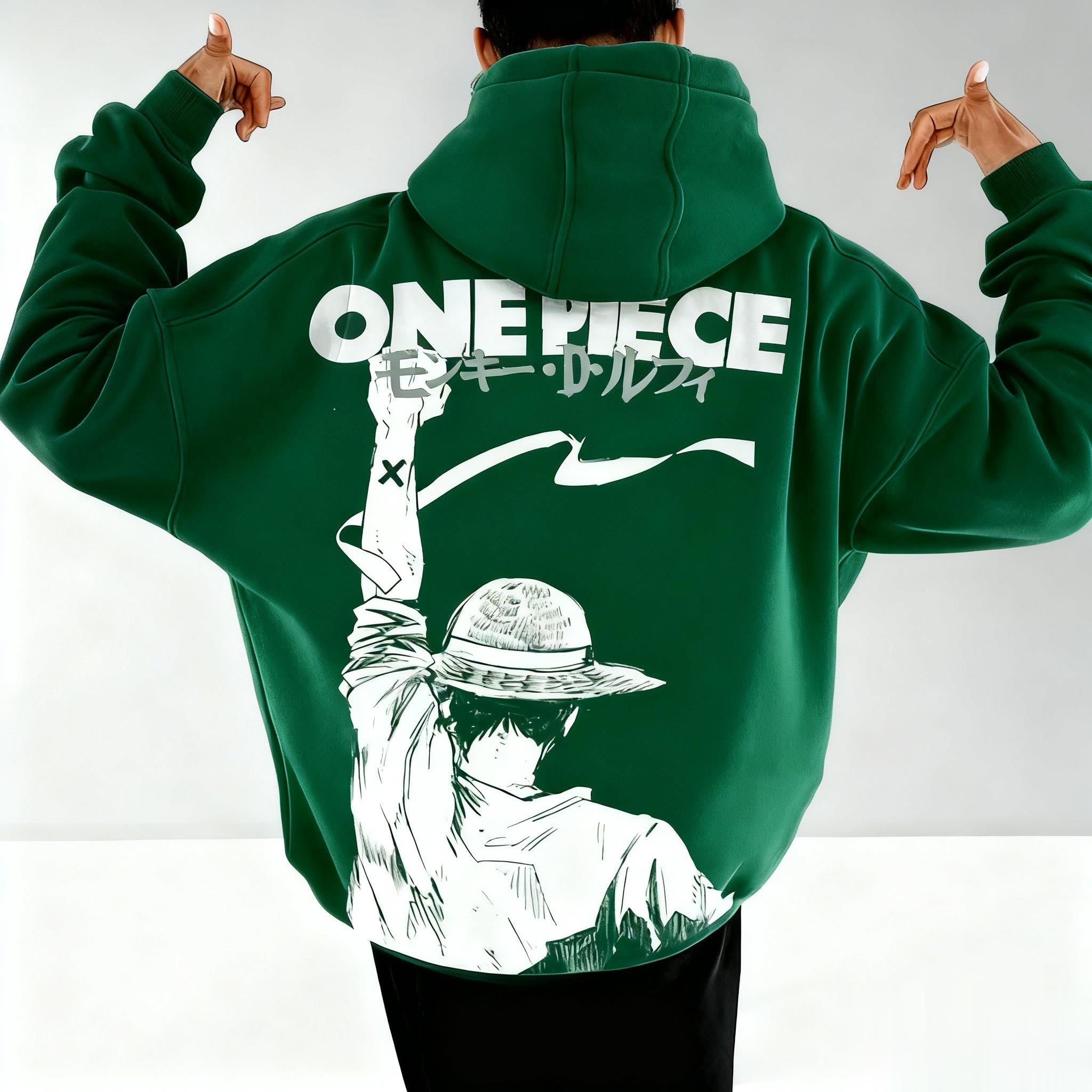 One Piece Anime Hoodie Men Wom - مراجعة Streetwear Brand Y2K وسعره