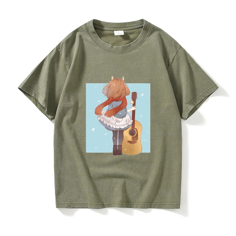 Loose Fit Anime T-irt ort Sve  - مراجعة Streetwear Brand Of The Year وسعره