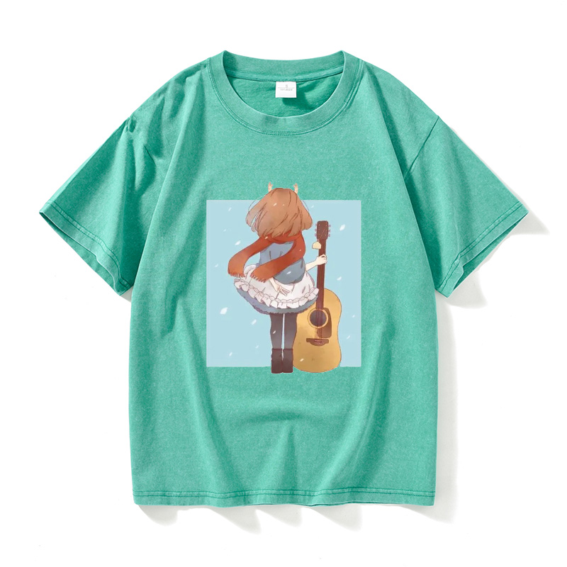 Loose Fit Anime T-irt ort Sve  - مراجعة Streetwear Brand Of The Year وسعره