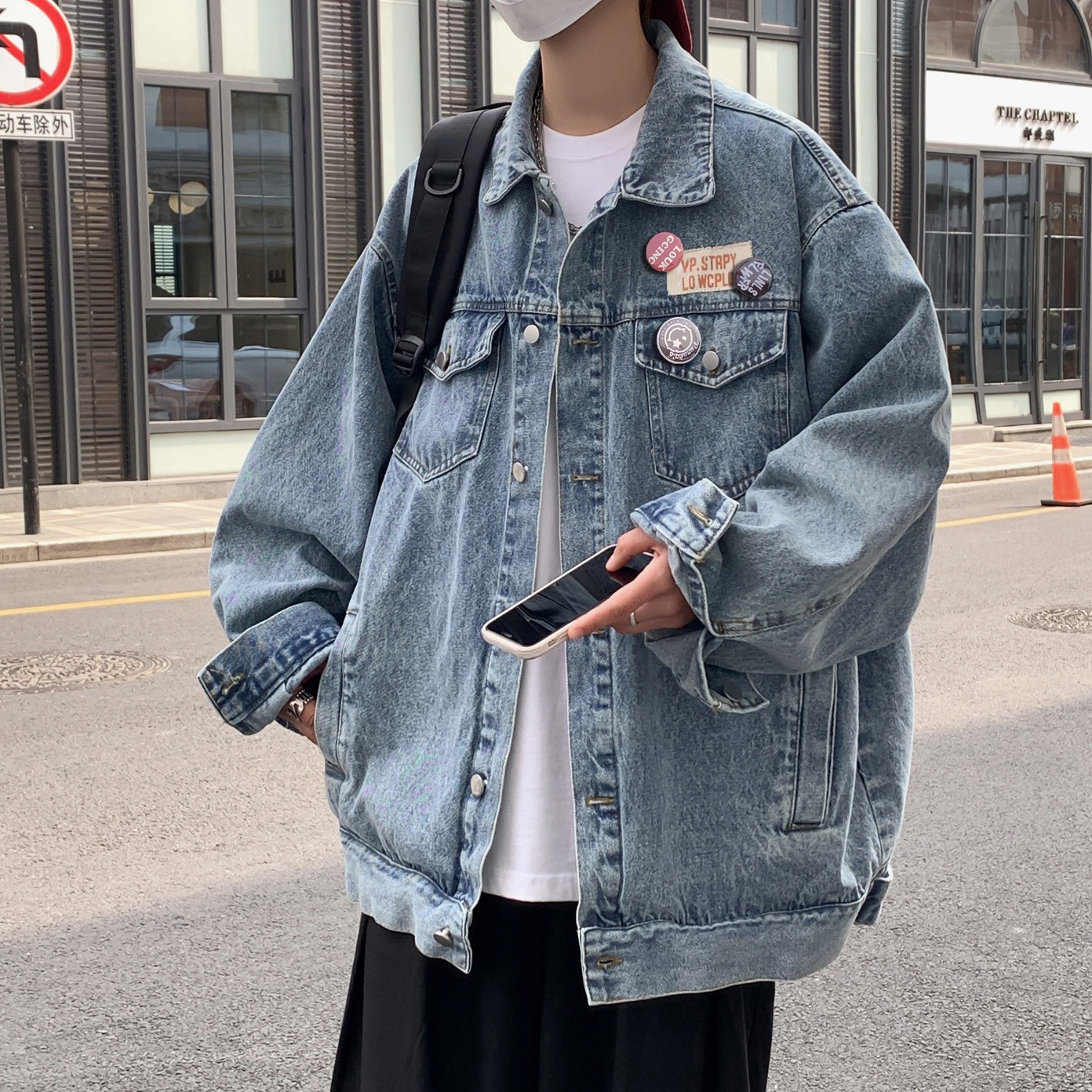 American style cool jacket den - مراجعة Streetwear High End Brand وسعره