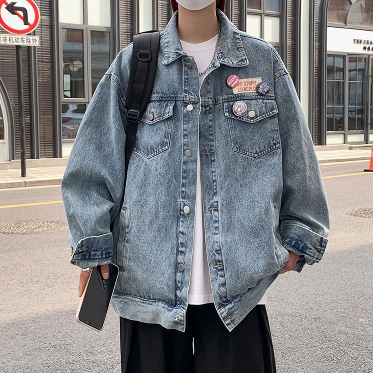 American style cool jacket den - مراجعة Streetwear High End Brand وسعره
