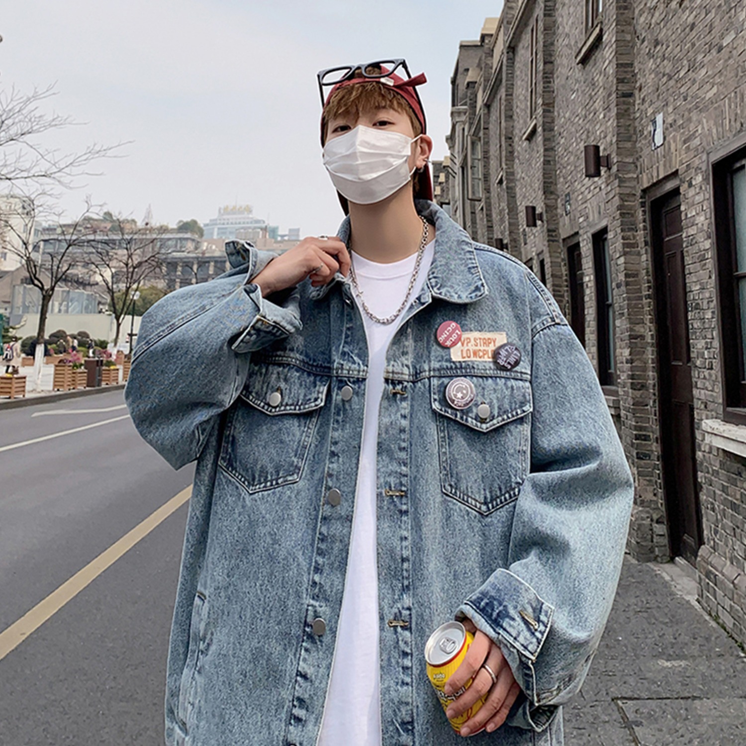 American style cool jacket den - مراجعة Streetwear High End Brand وسعره