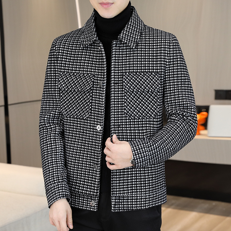 Brand Winter Plaid Woolen Jack - مراجعة Streetwear Clothing Brands وسعره