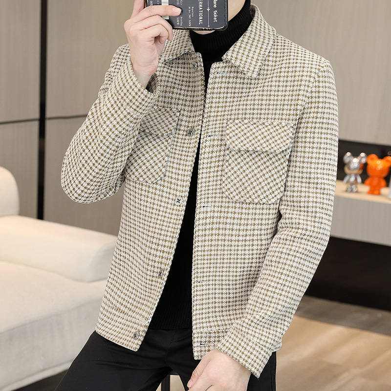 Brand Winter Plaid Woolen Jack - مراجعة Streetwear Clothing Brands وسعره