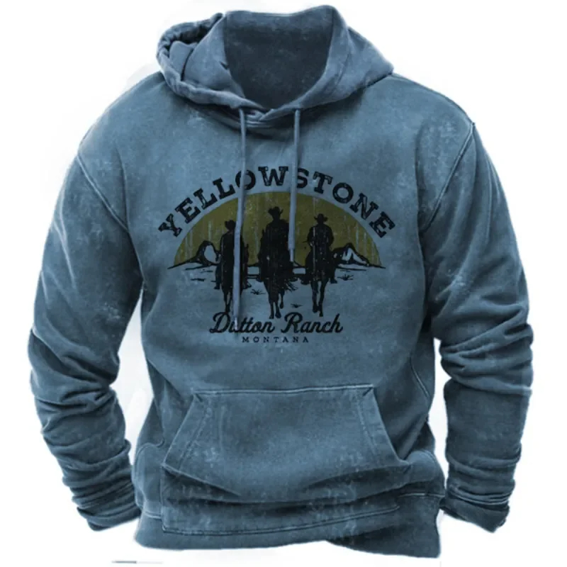 Autumn Winter Vintage Men's Ho - مراجعة Streetwear Brand Hoodies وسعره