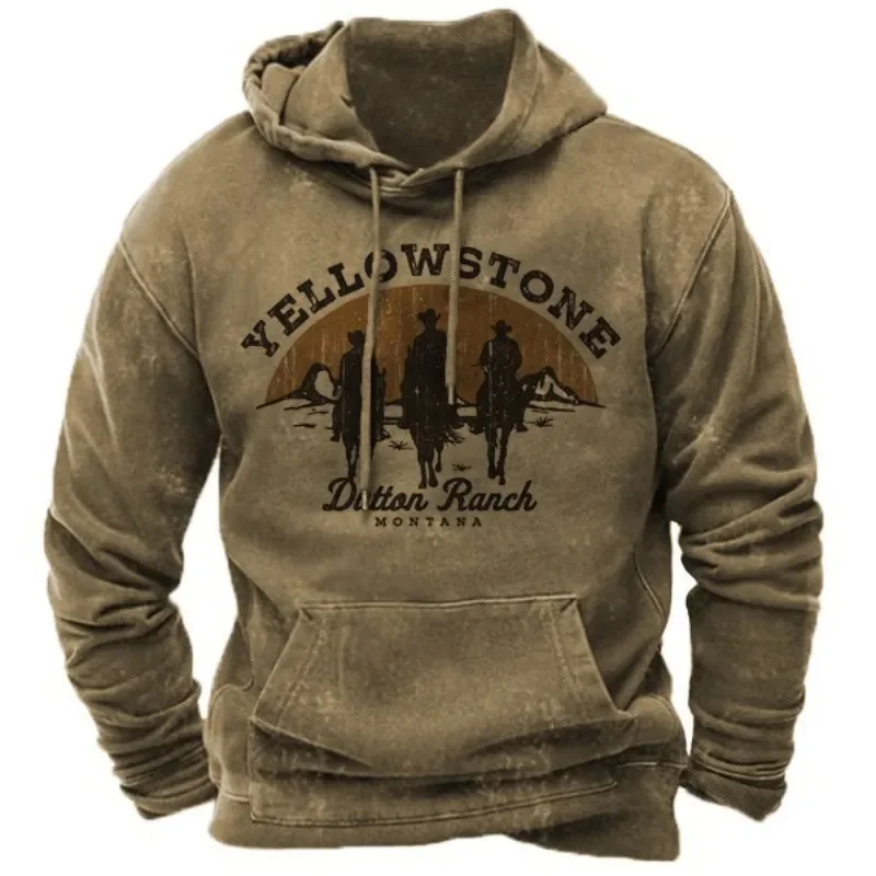 Autumn Winter Vintage Men's Ho - مراجعة Streetwear Brand Hoodies وسعره