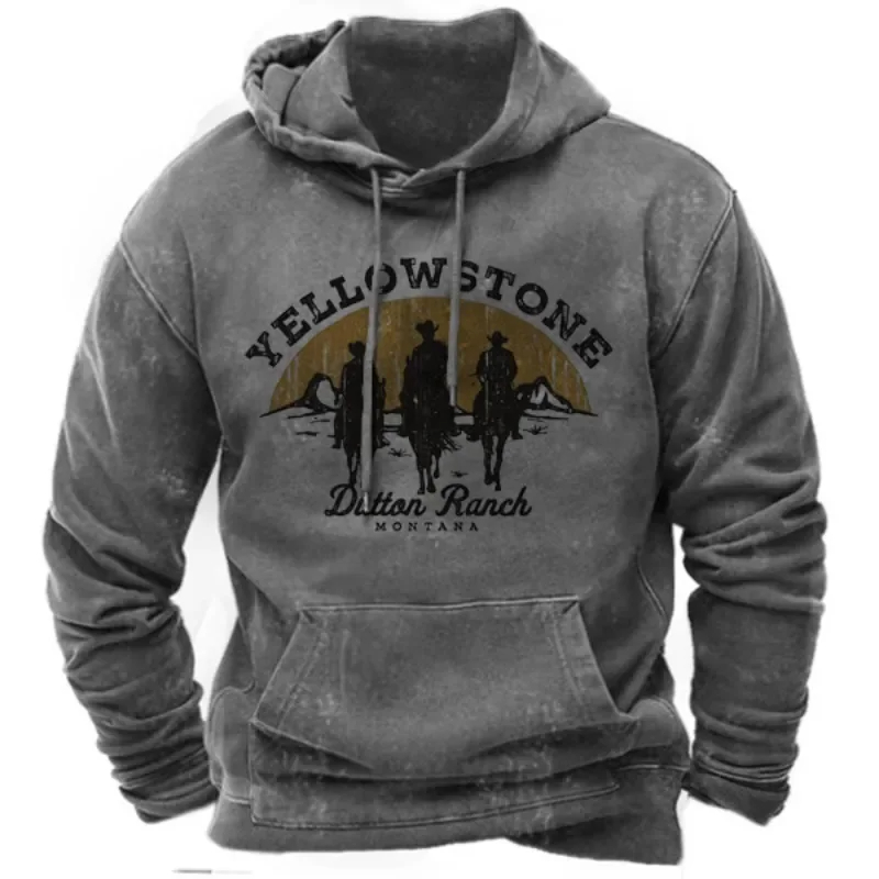 Autumn Winter Vintage Men's Ho - مراجعة Streetwear Brand Hoodies وسعره