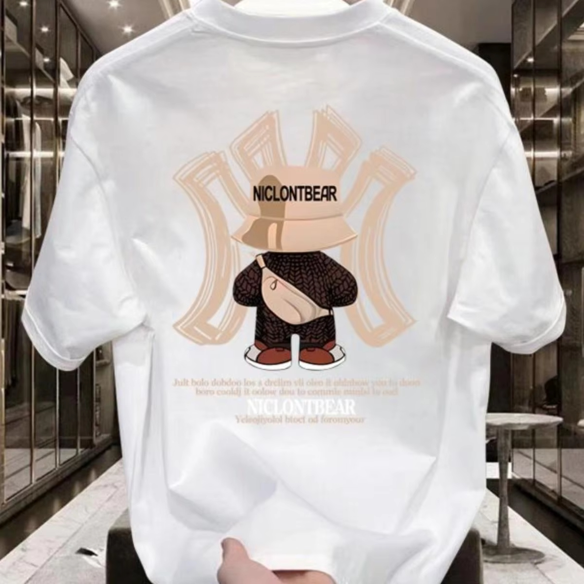 100% pure cotton men's luxurio - مراجعة Streetwear Clothing Brands وسعره