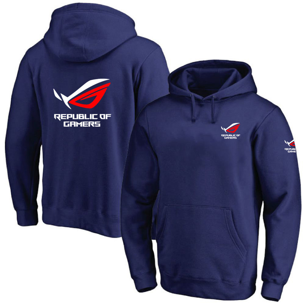 Solid Color Men ROG Republic O - مراجعة Streetwear Brand Hoodies وسعره