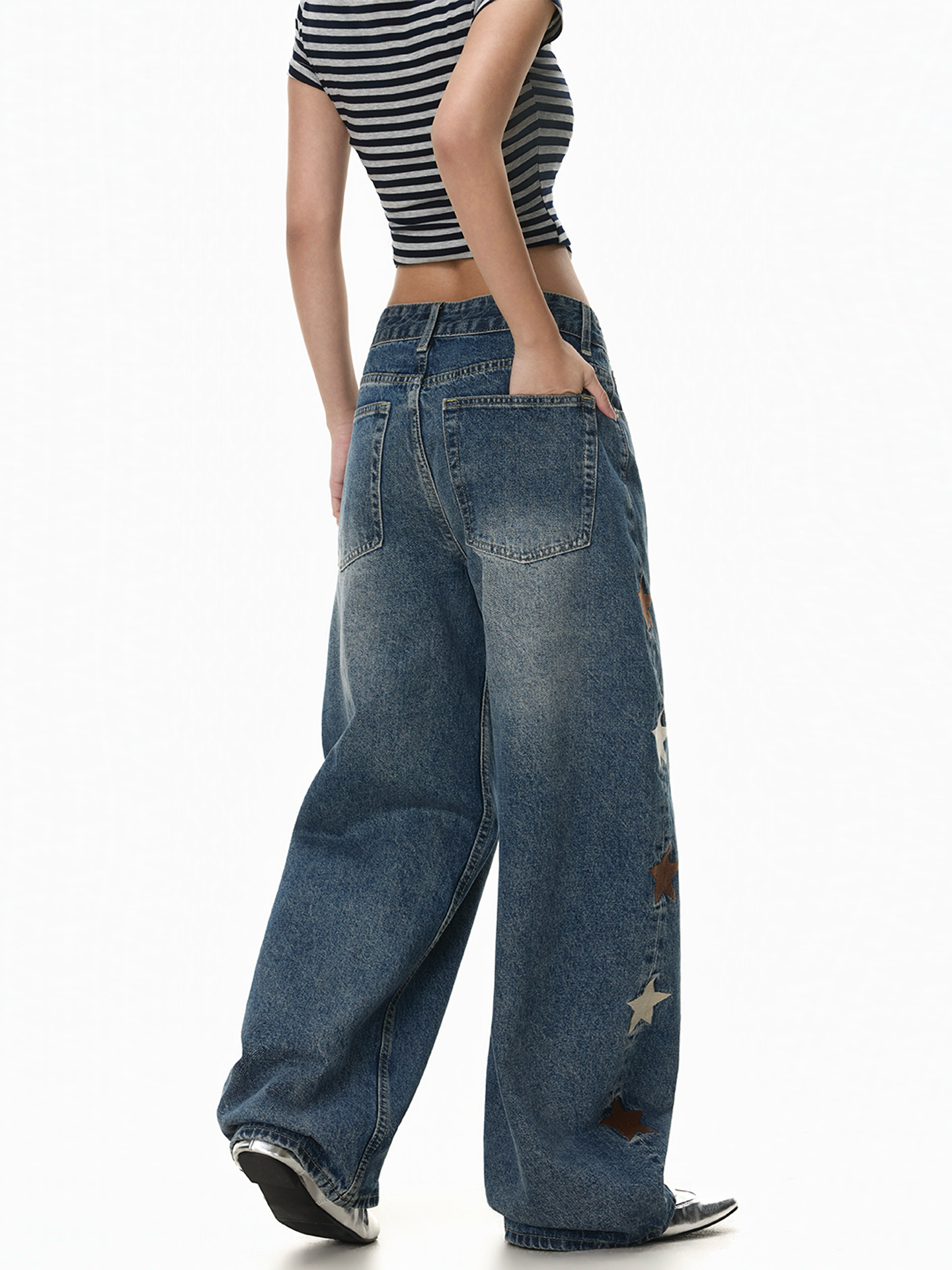 FreeMary Korean Style Star Emb - مراجعة Streetwear Brand Of The Year وسعره